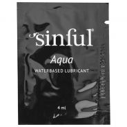 Sinful Aqua Vandbaseret Glidecreme 4 ml