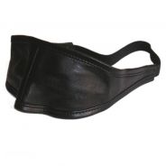 Formbar Læder Blindfold Maske