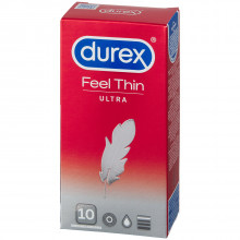 Durex Feel Ultra Thin Tynde Kondomer 10 stk billede af emballagen 90