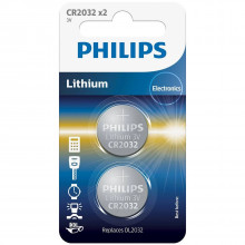 Philips CR2032 Alkaline Batteri 2 stk produktbillede 1