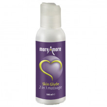 Moreamore Skin Glyde 2-i-1 Massage og Glidecreme 100 ml  1