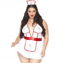 Leg Avenue Sygeplejerske Kostume Plus Size  1