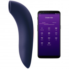 We-Vibe Melt App-styret Blå Klitoris Stimulator Produktbillede med app 1
