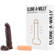 Clone-A-Willy Plus Balls Brunt Klon Din Penis Sæt Produktbillede 1