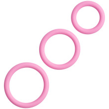 Sinful Playful Pink Penisring Sæt 3 stk Produktbillede 1