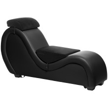 Master Series Sort Chaise Lounge Sofa Produktbillede 1