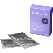 Medintim Oralsafe Latex Slikkelapper med Vanilje Smag 8 stk Produktbillede 1
