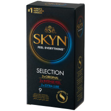 Skyn Selection Latexfri Kondomer 9 stk Emballagebillede 1