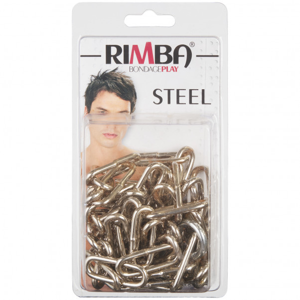 Rimba Metal Kæde med Karabinhager 200 cm billede af emballagen 90