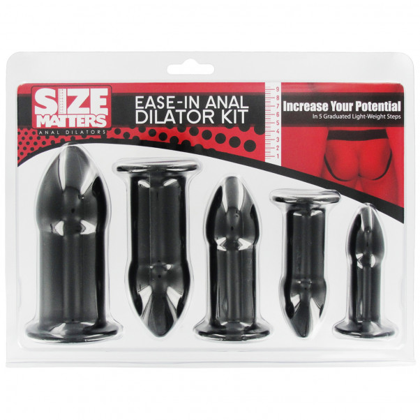 Size Matters Ease-In Anal Plug Sæt  10