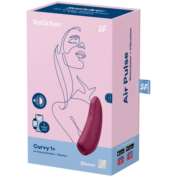 Satisfyer Curvy 1+ App-Styret Klitoris Stimulator  100