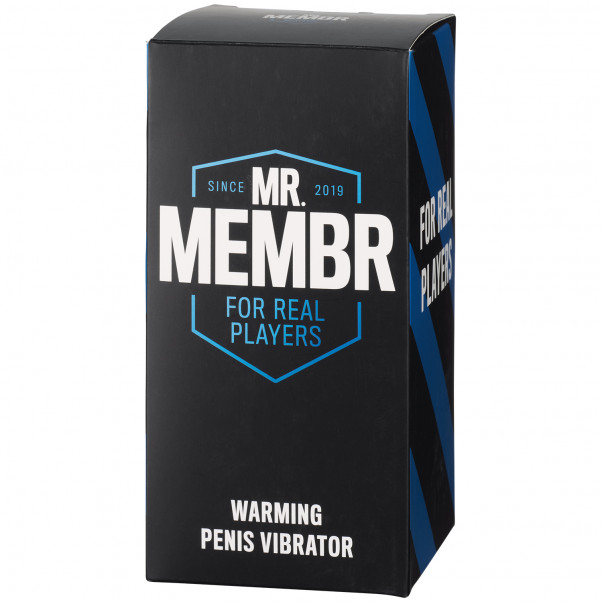 Mr. Membr Varmende Penis Vibrator billede af emballagen 90