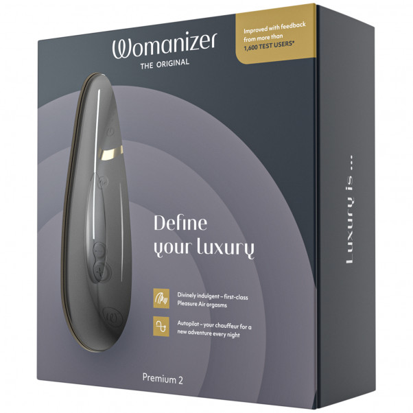 Womanizer Premium 2 Klitoris Stimulator Emballagebillede 90