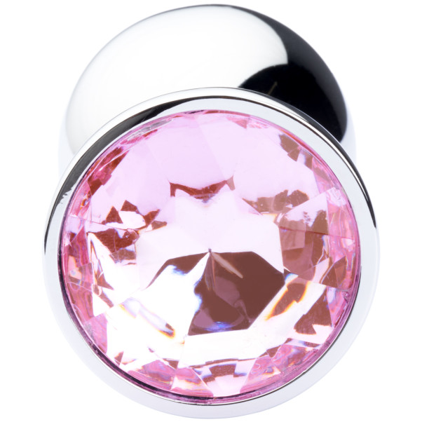 Sinful Pink Jewel Small Stål Butt Plug Produktbillede 3