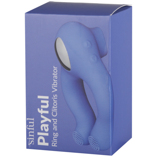 Sinful Playful Very Peri Ring og Klitoris Vibrator Emballagebillede 90