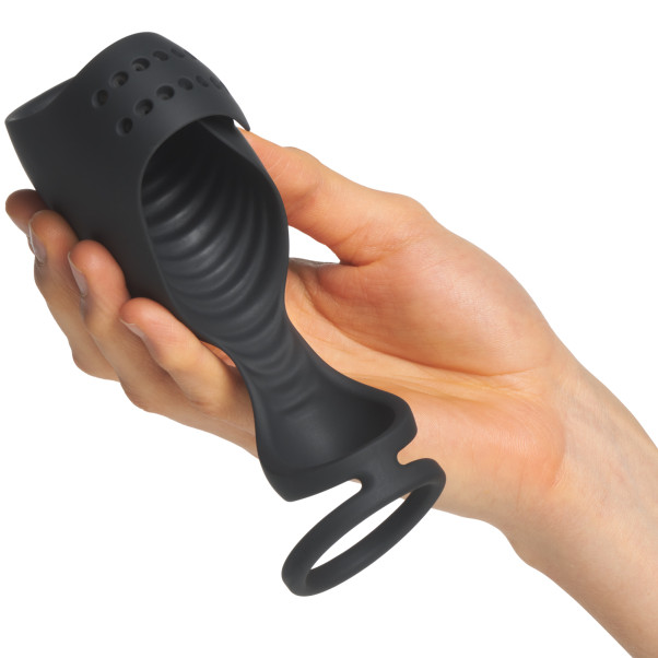 MR.MEMBR Wearable Hands-off Penis Vibrator Produktbillede med hånd 50