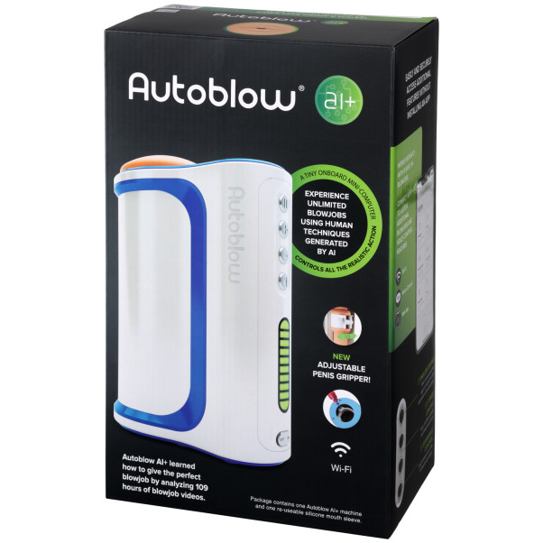 Autoblow AI+ Blowjob Maskine Emballagebillede 90