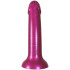 baseks Metallic Pink Silikone Dildo 18 cm Produktbillede 3
