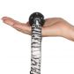 Baseks Zebra Ball Gag Produktbillede med hånd 50